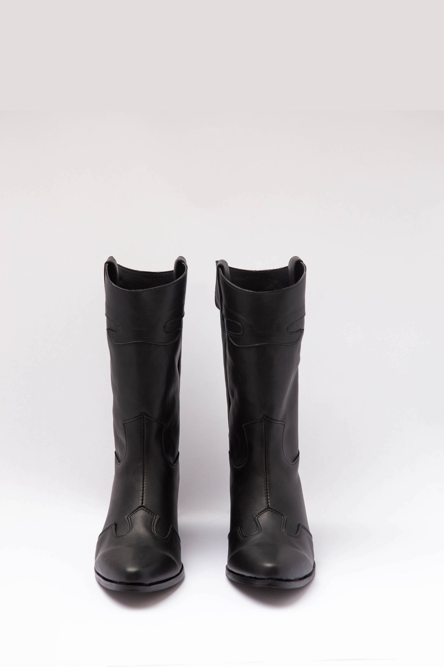 Diana Cowboy Boot Black