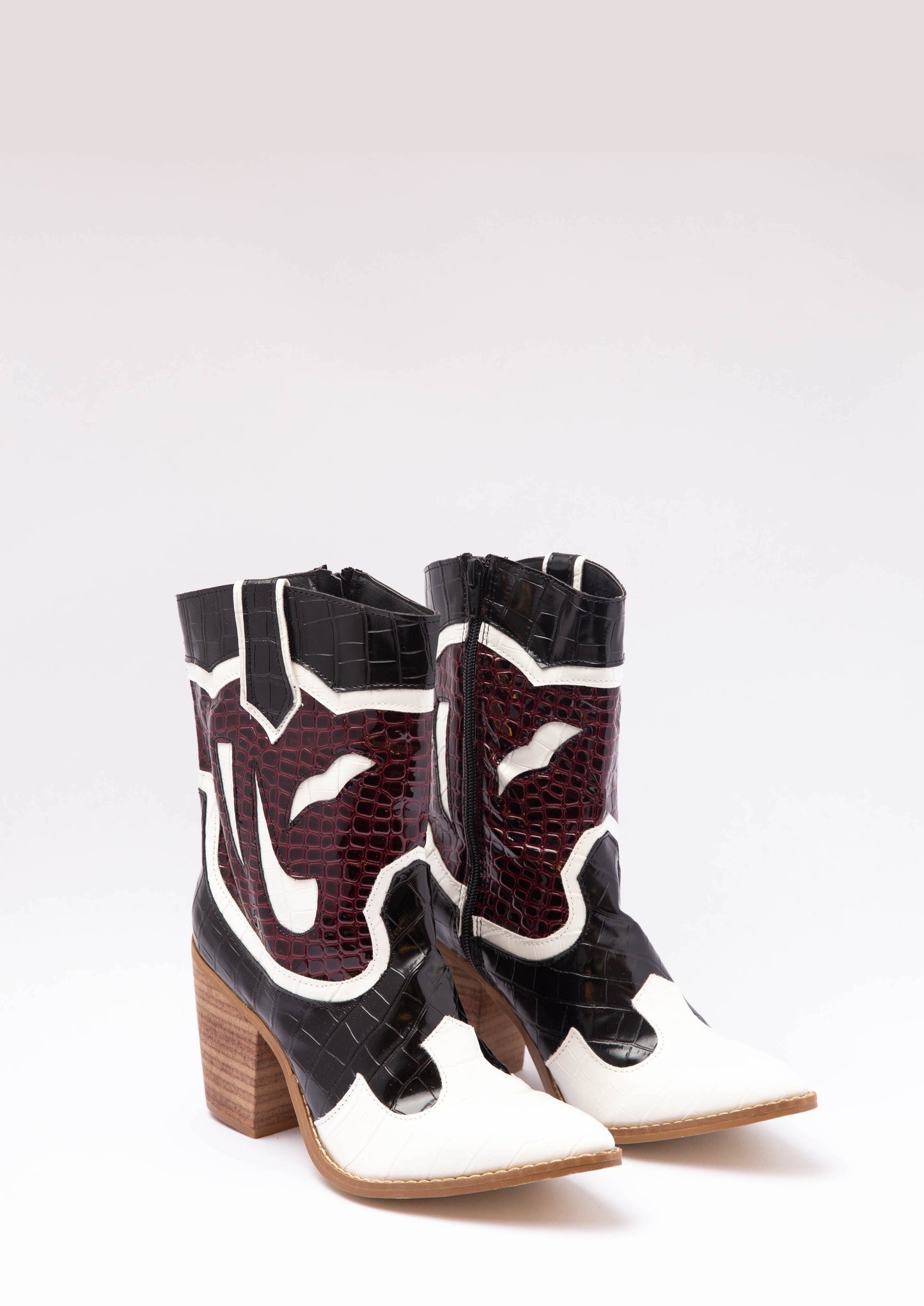 The Farrah Cowboy Boot Merlot