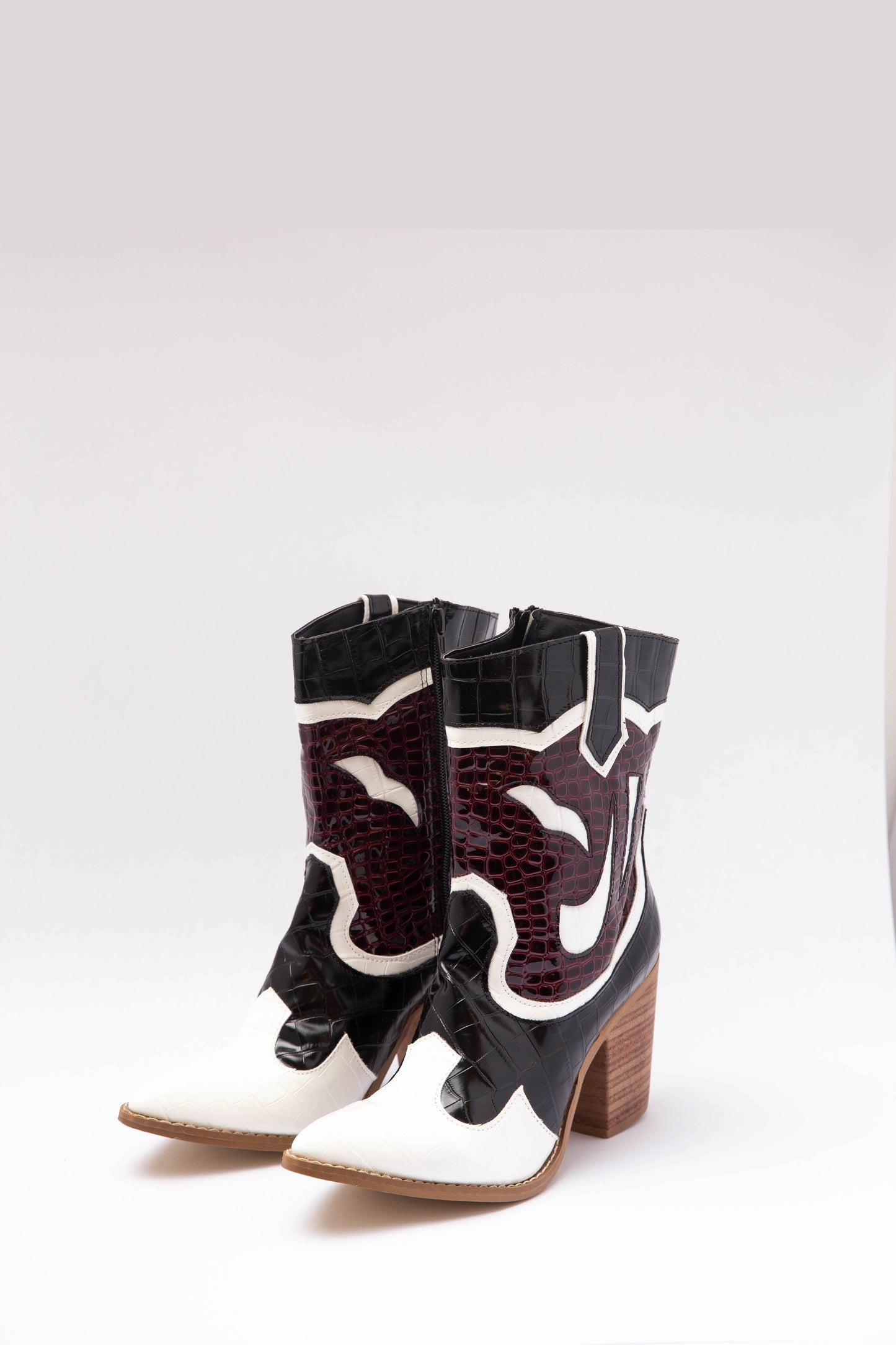 The Farrah Cowboy Boot Merlot