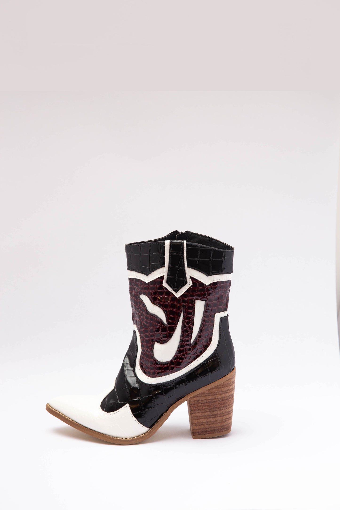 The Farrah Cowboy Boot Merlot