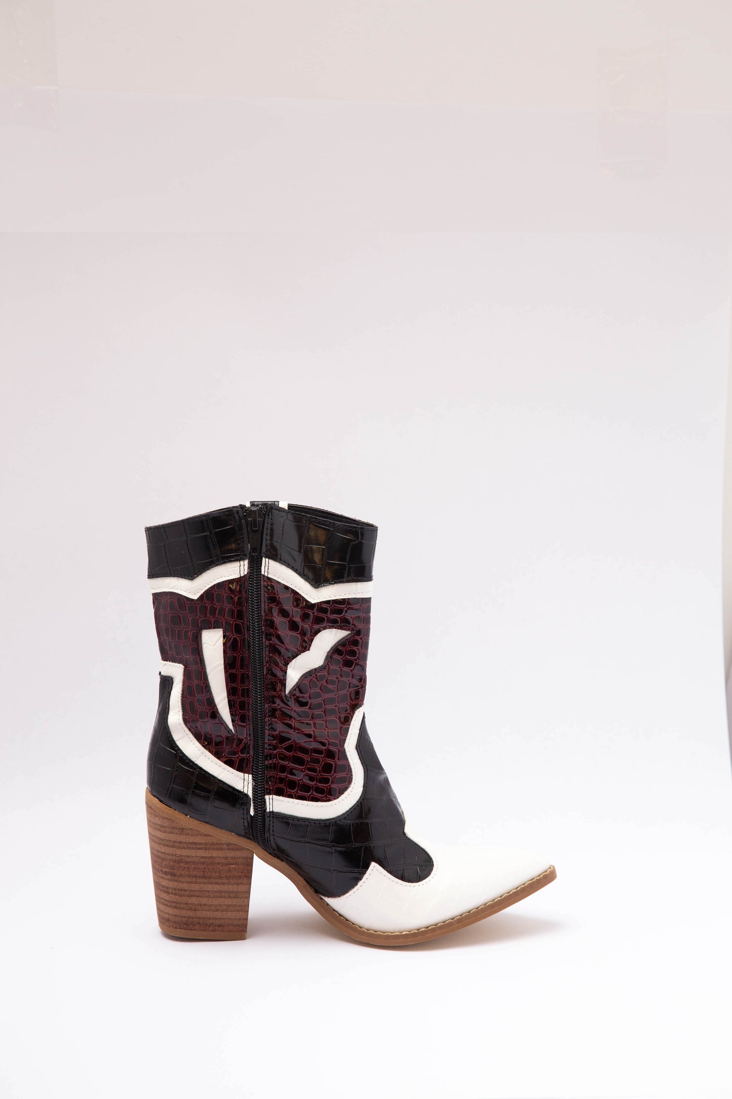 The Farrah Cowboy Boot Merlot