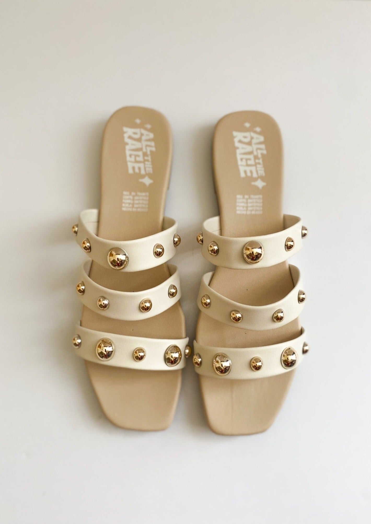 The Pamela White Sandal