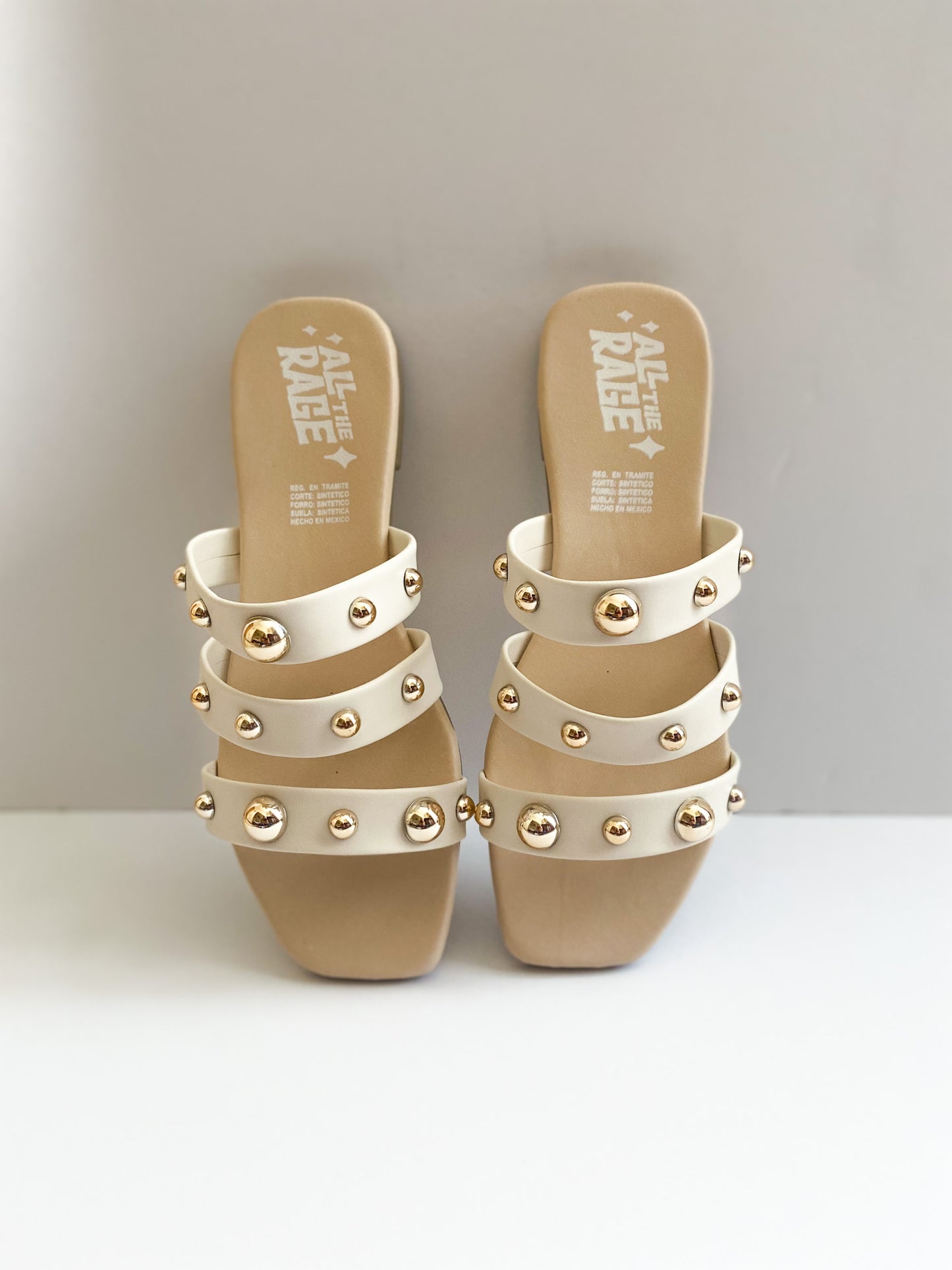 The Pamela White Sandal