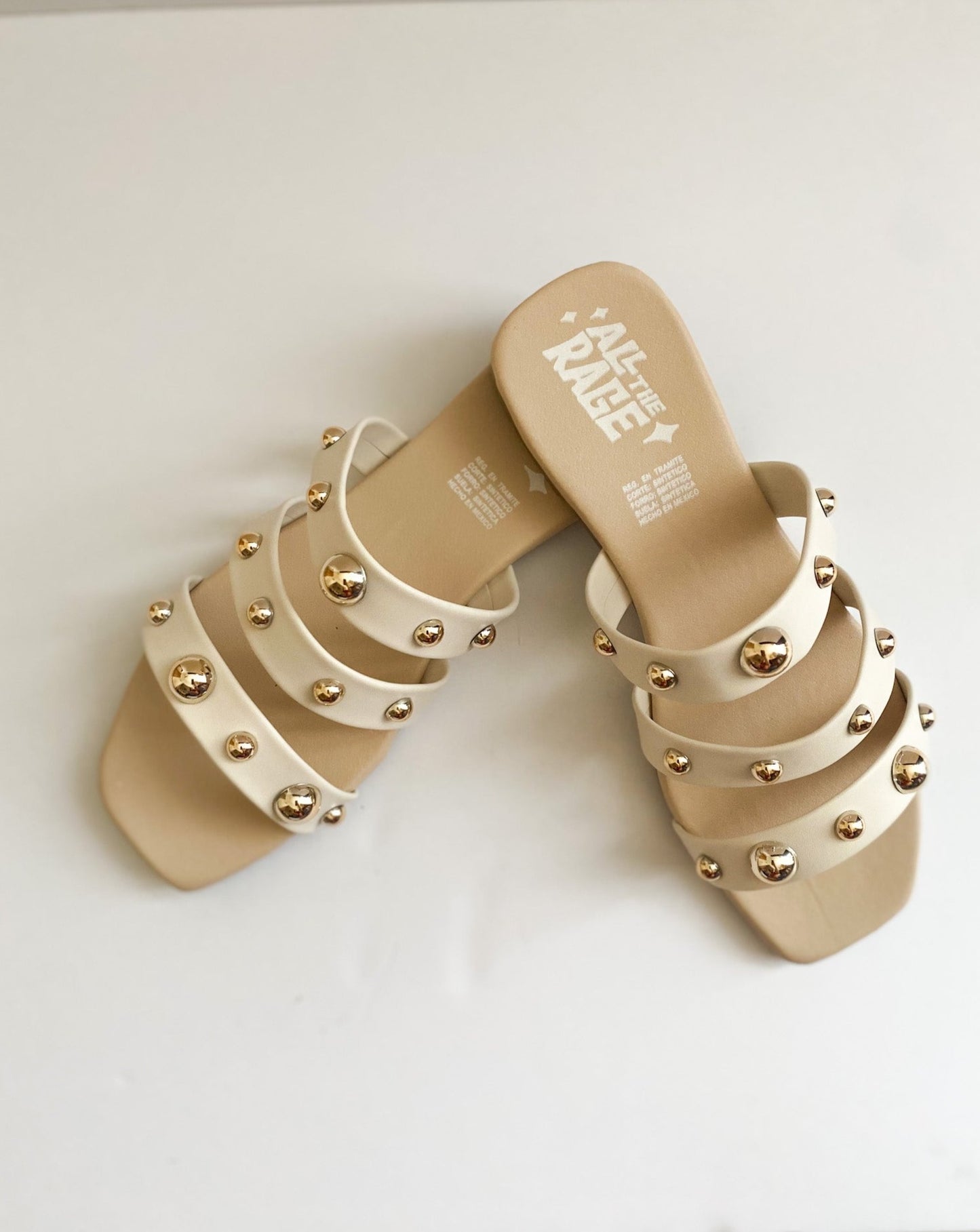 The Pamela White Sandal